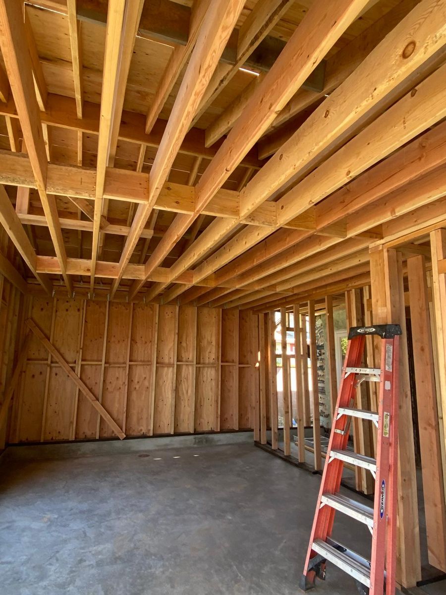 Framing — Guillen Construction project
